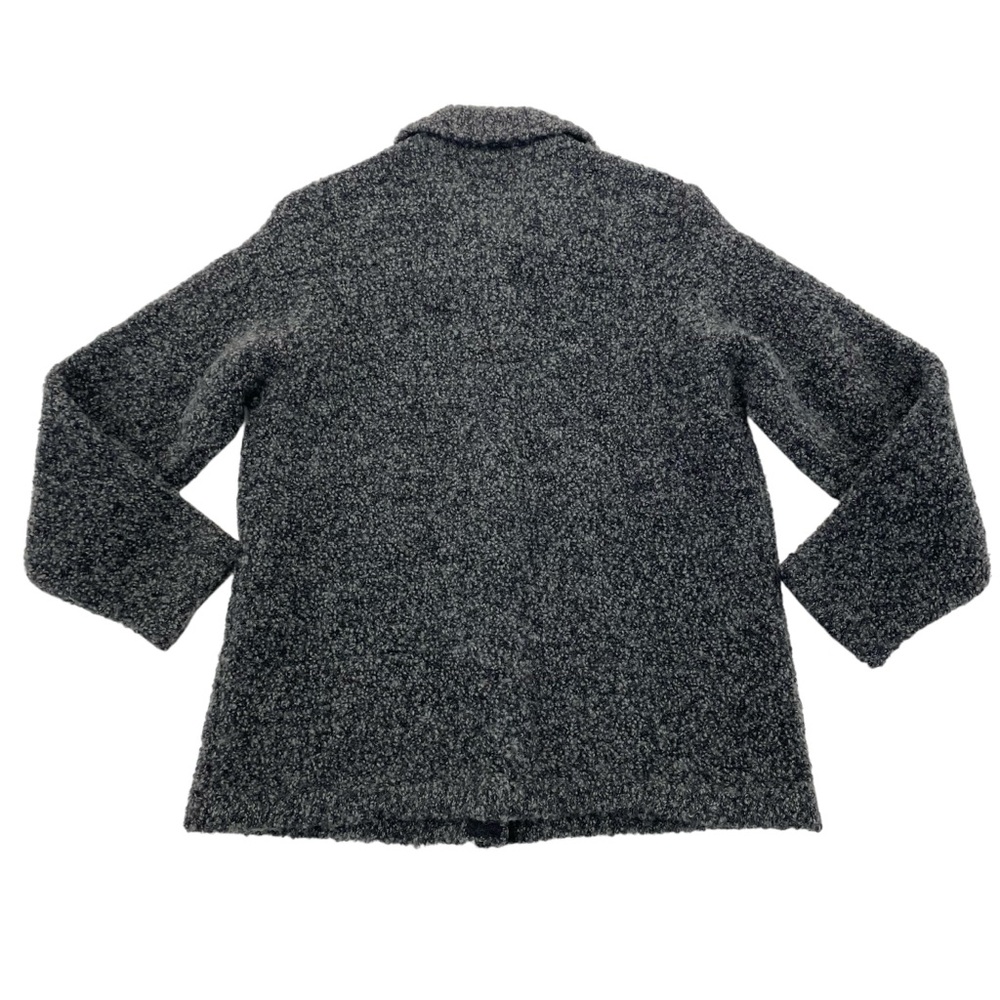 Talbots Wool Boucl Jacket Small Gray - image 4